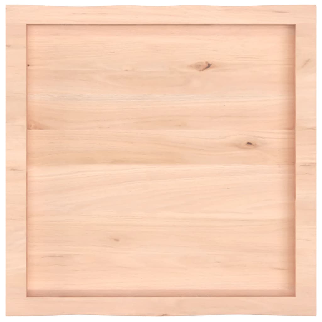 Stolna ploča 60x60x(2-6) cm od hrastovine sa živim rubom