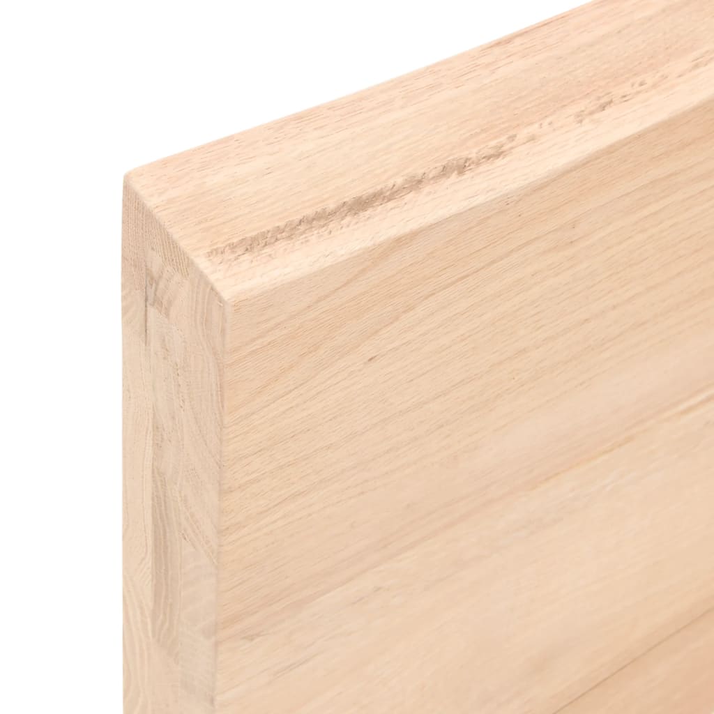 Stolna ploča 60x60x(2-6) cm od hrastovine sa živim rubom