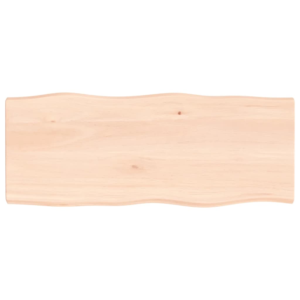 Stolna ploča 100x40x(2-4) cm od hrastovine sa živim rubom