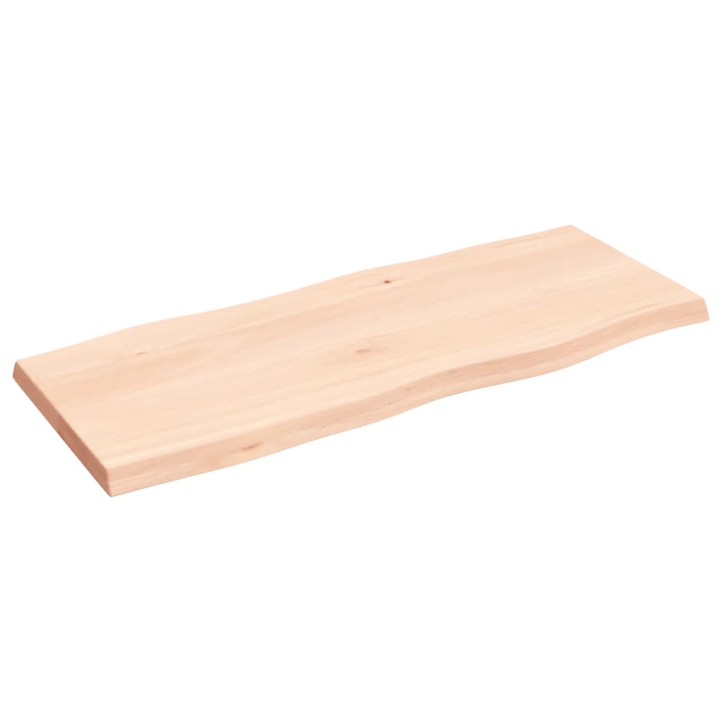 Stolna ploča 100x40x(2-4) cm od hrastovine sa živim rubom