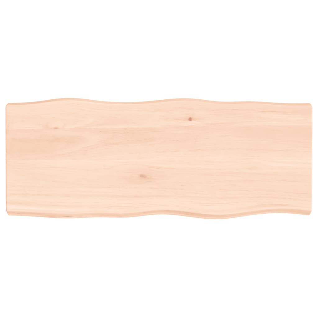 Stolna ploča 100x40x(2-6) cm od hrastovine sa živim rubom