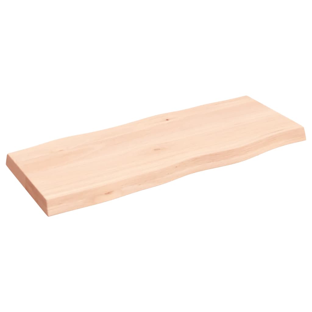 Stolna ploča 100x40x(2-6) cm od hrastovine sa živim rubom