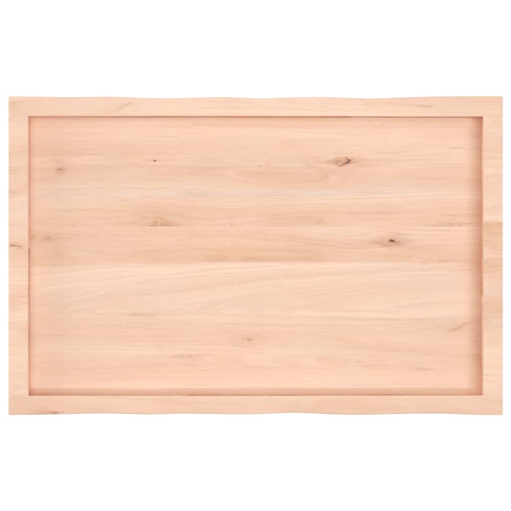 Stolna ploča 100x60x(2-4) cm od hrastovine sa živim rubom