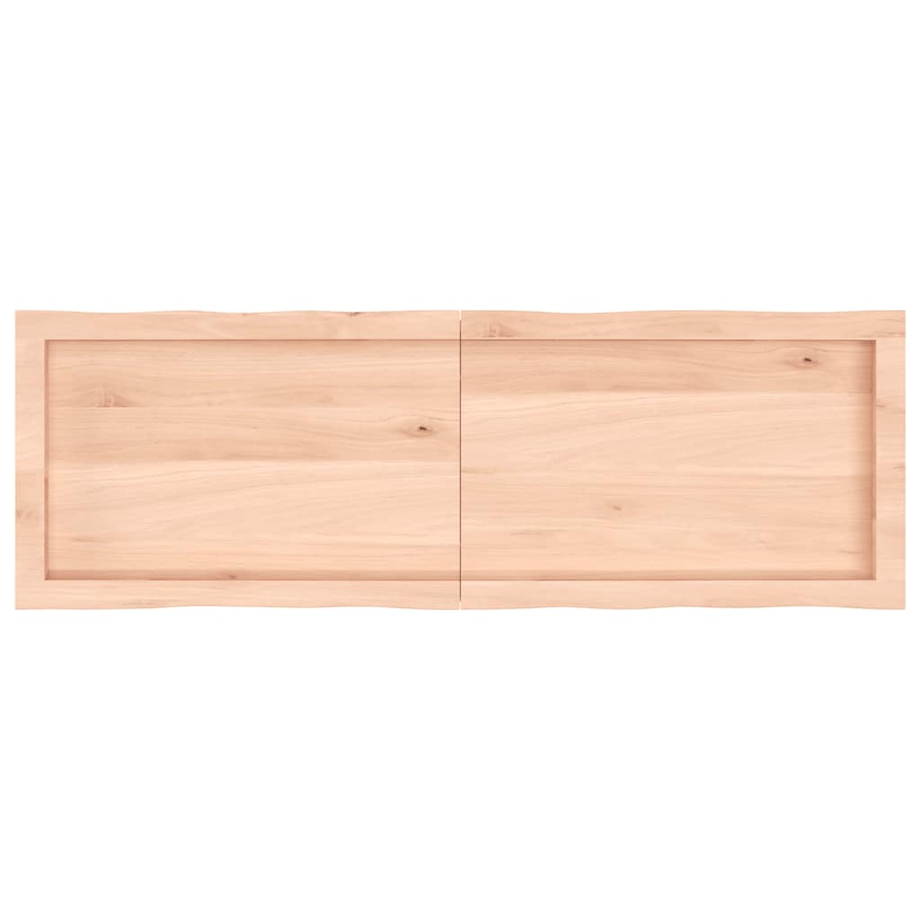 Stolna ploča 140 x 60 x (2 - 6) cm od hrastovine sa živim rubom