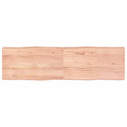 Stolna ploča svjetlosmeđa 180x50x(2-6) cm obrađena hrastovina