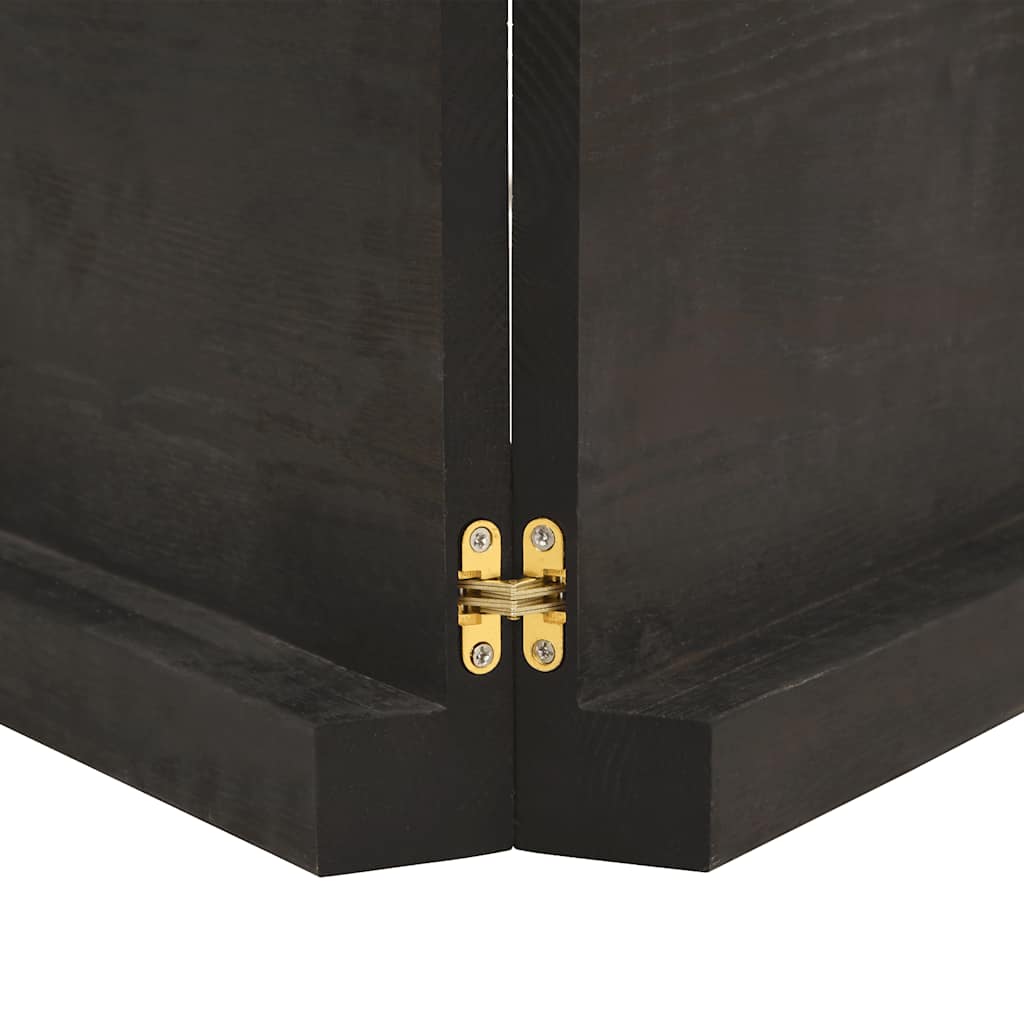 Stolna ploča tamnosmeđa 120x50x(2-6) cm obrađena hrastovina