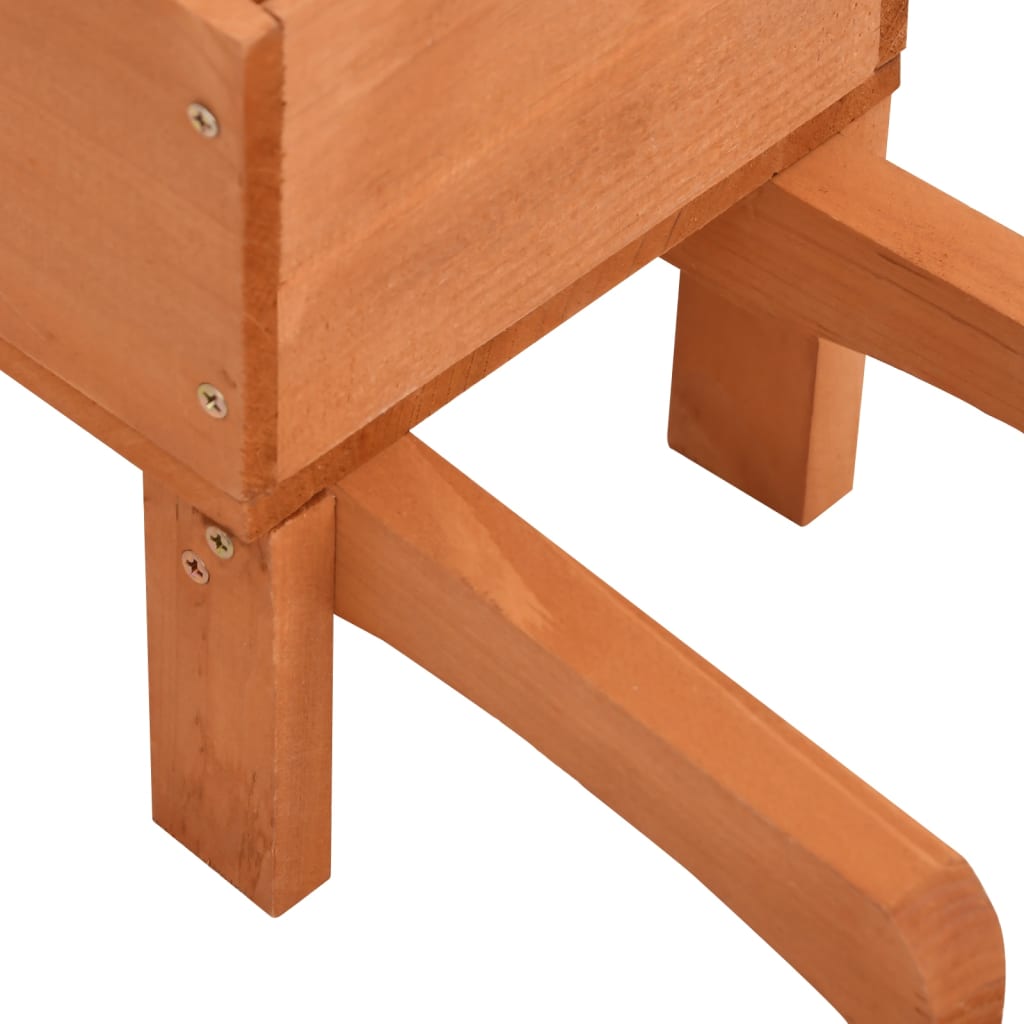 Sadilice u kolicima 2 kom 47 x 15 x 19 cm od masivne jelovine