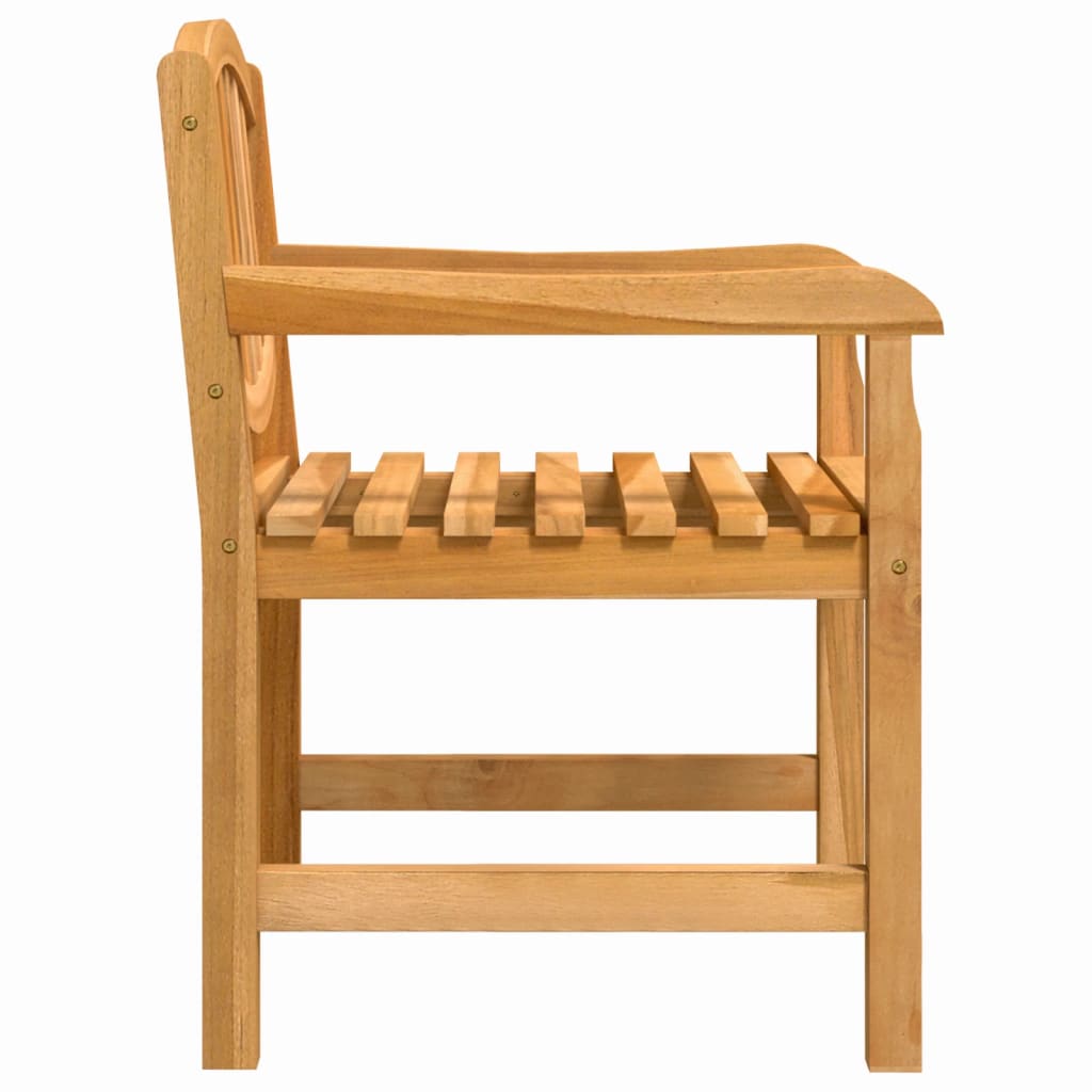 Vrtne stolice 2 kom 58 x 59 x 88 cm od masivne tikovine