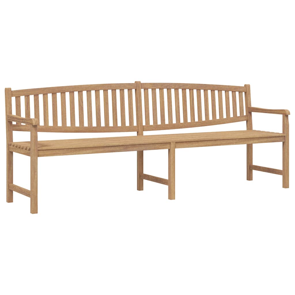 Vrtna klupa 228 x 59,5 x 90 cm od masivne tikovine
