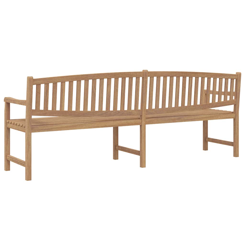 Vrtna klupa 228 x 59,5 x 90 cm od masivne tikovine