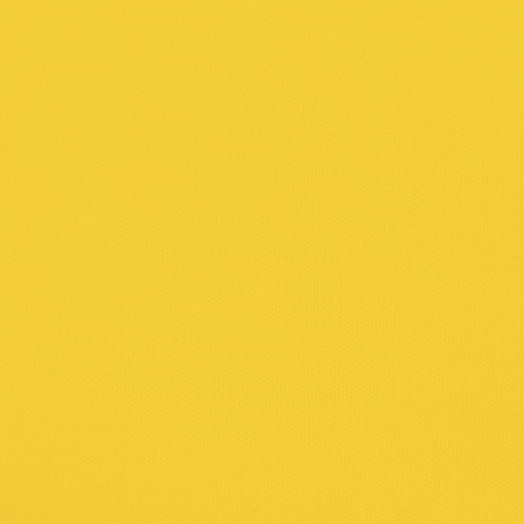 Prikolica za bicikl žuta od tkanine Oxford i željeza