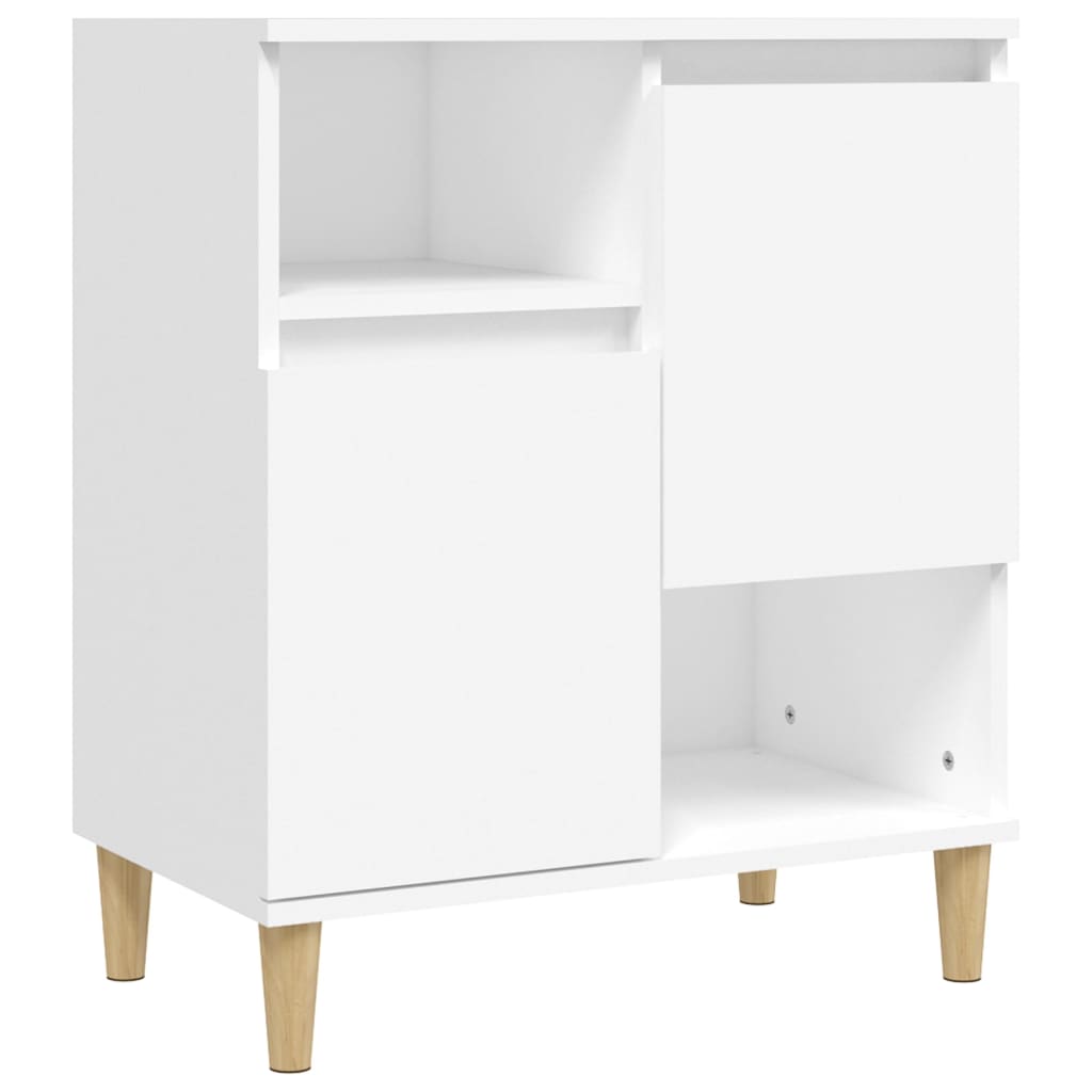 Komode 2 kom bijele 60 x 35 x 70 cm od konstruiranog drva