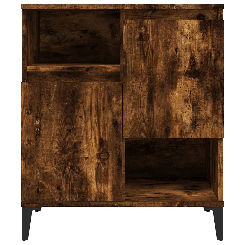 Komode 2 kom boja dimljenog hrasta 60x35x70cm konstruirano drvo