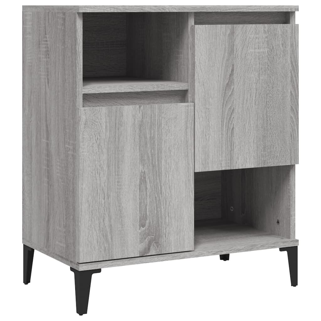 Komode 3 kom boja hrasta 60 x 35 x 70 cm od konstruiranog drva