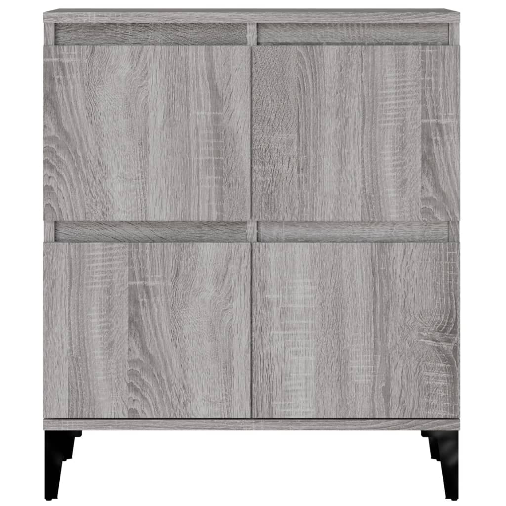 Komode 3 kom boja hrasta 60 x 35 x 70 cm od konstruiranog drva