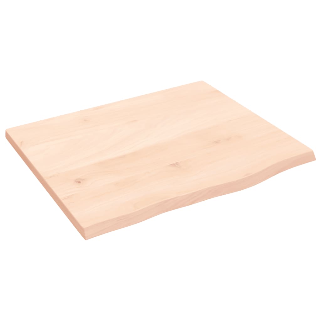 Kupaonska radna ploča 60 x 50 x 2 cm netretirano masivno drvo