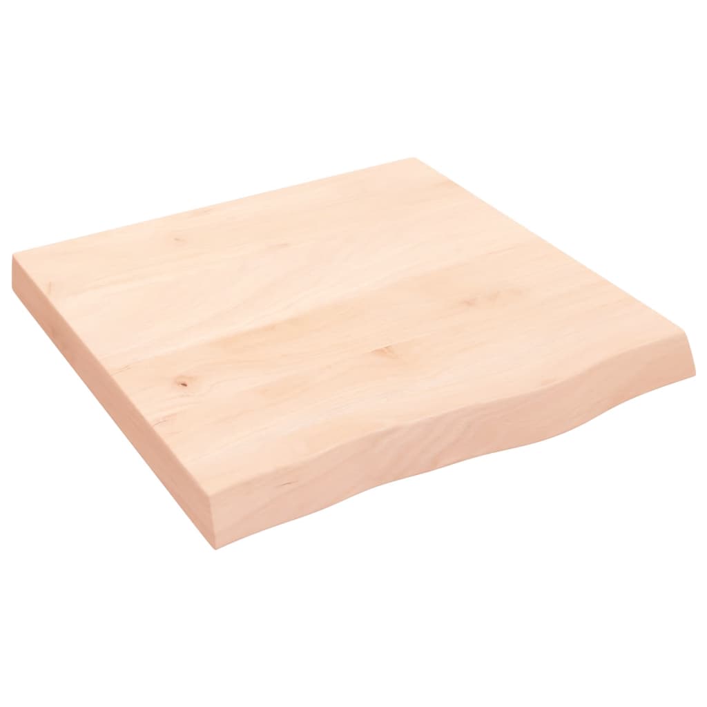 Kupaonska radna ploča 60x60x(2-6) cm netretirano masivno drvo