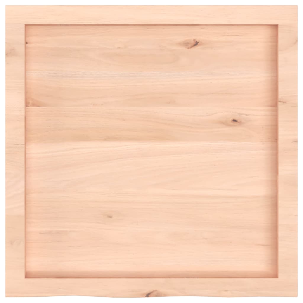 Kupaonska radna ploča 60x60x(2-6) cm netretirano masivno drvo