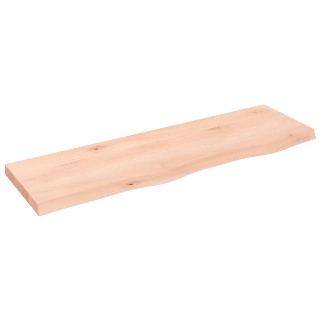 Kupaonska radna ploča 100x30x(2-4) cm netretirano masivno drvo