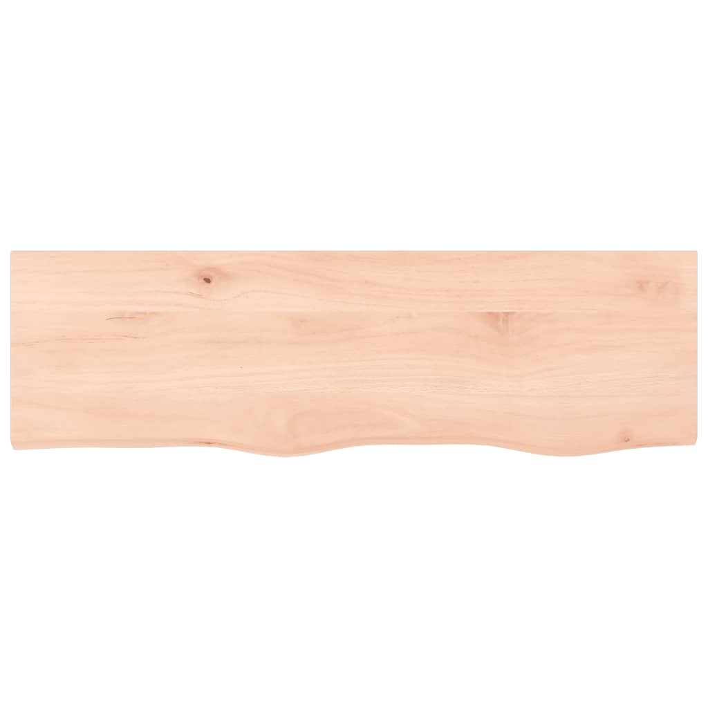 Kupaonska radna ploča 100x30x(2-4) cm netretirano masivno drvo