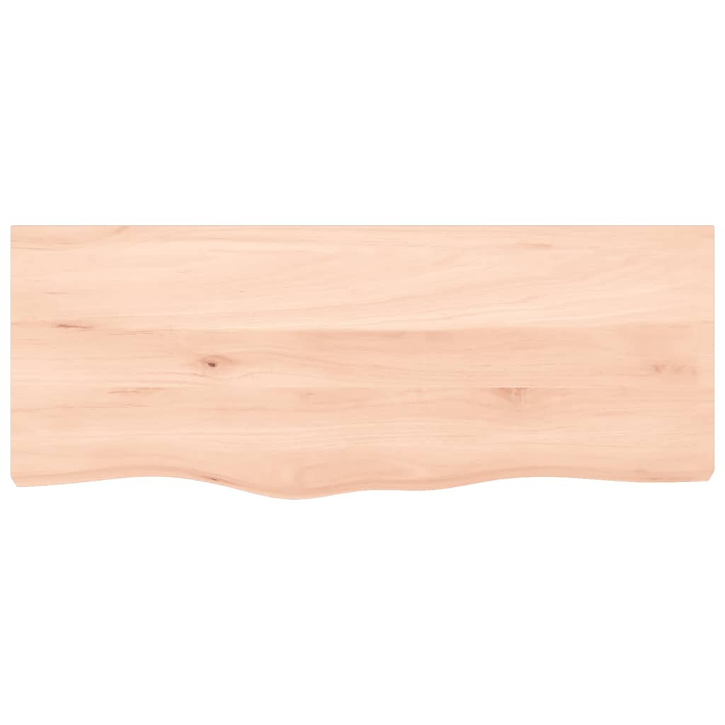 Kupaonska radna ploča 100x40x(2-4) cm netretirano masivno drvo