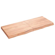 Stolna ploča svjetlosmeđa 120x50x(2-6) cm tretirana hrastovina