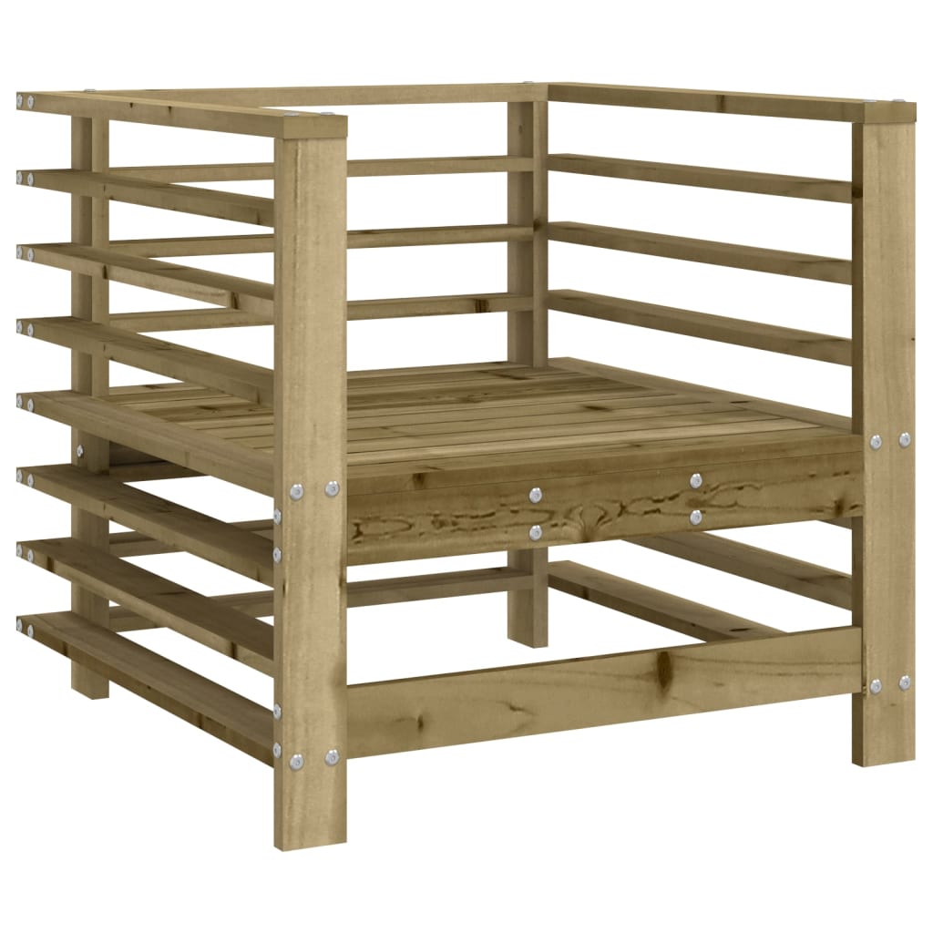 7-dijelna vrtna garnitura od impregnirane borovine