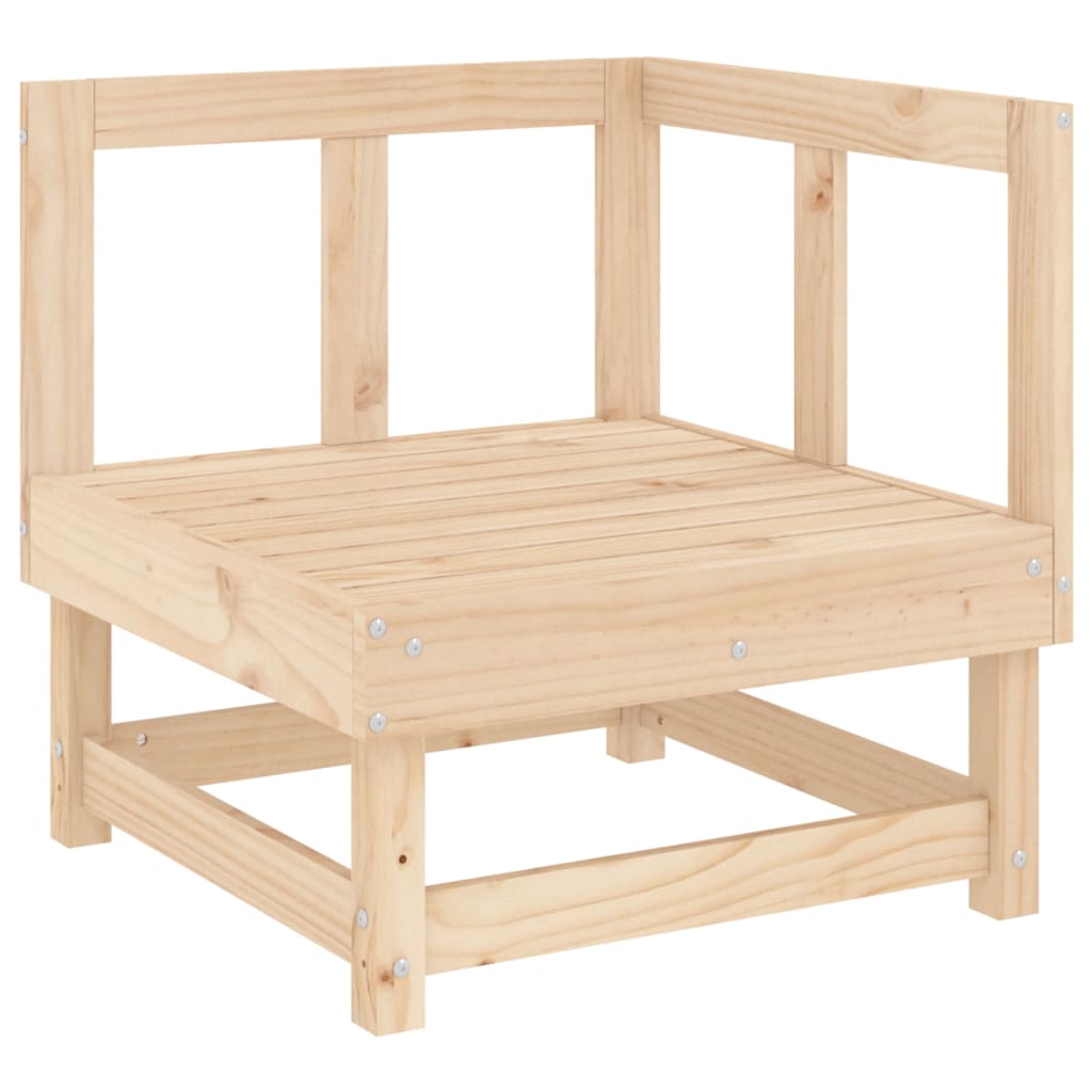 7-dijelna vrtna garnitura od masivne borovine