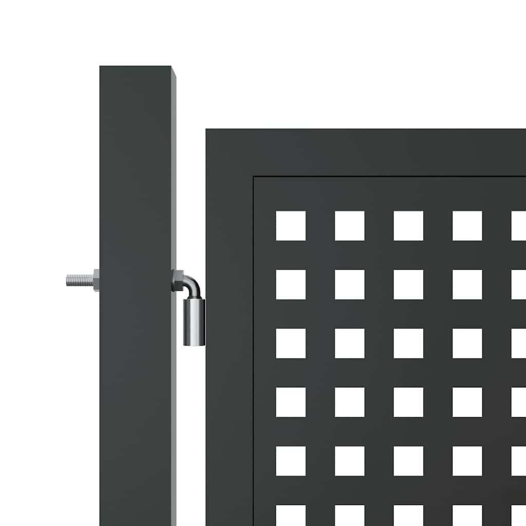 Vrtna vrata antracit boje 300x150 cm čelik