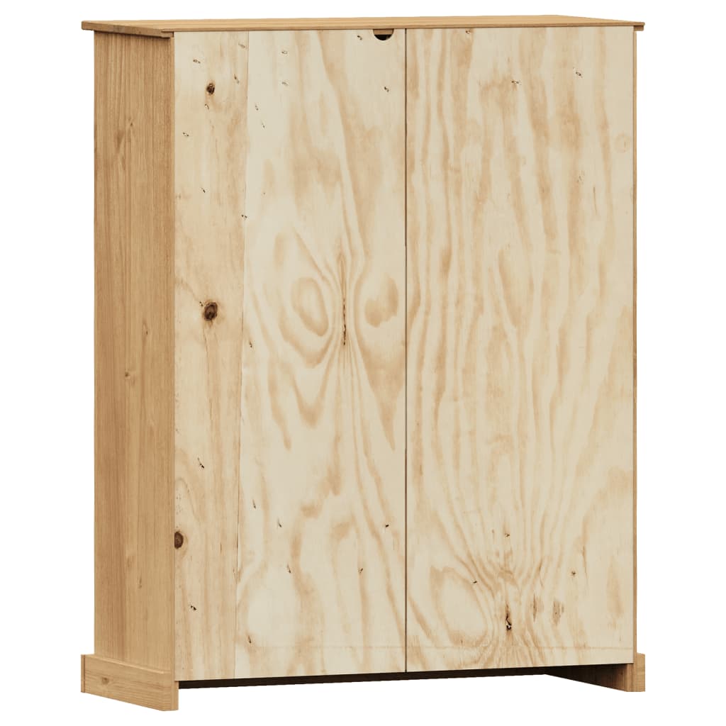 Regal za knjige VIGO 90 x 35 x 114,5 cm od masivne borovine