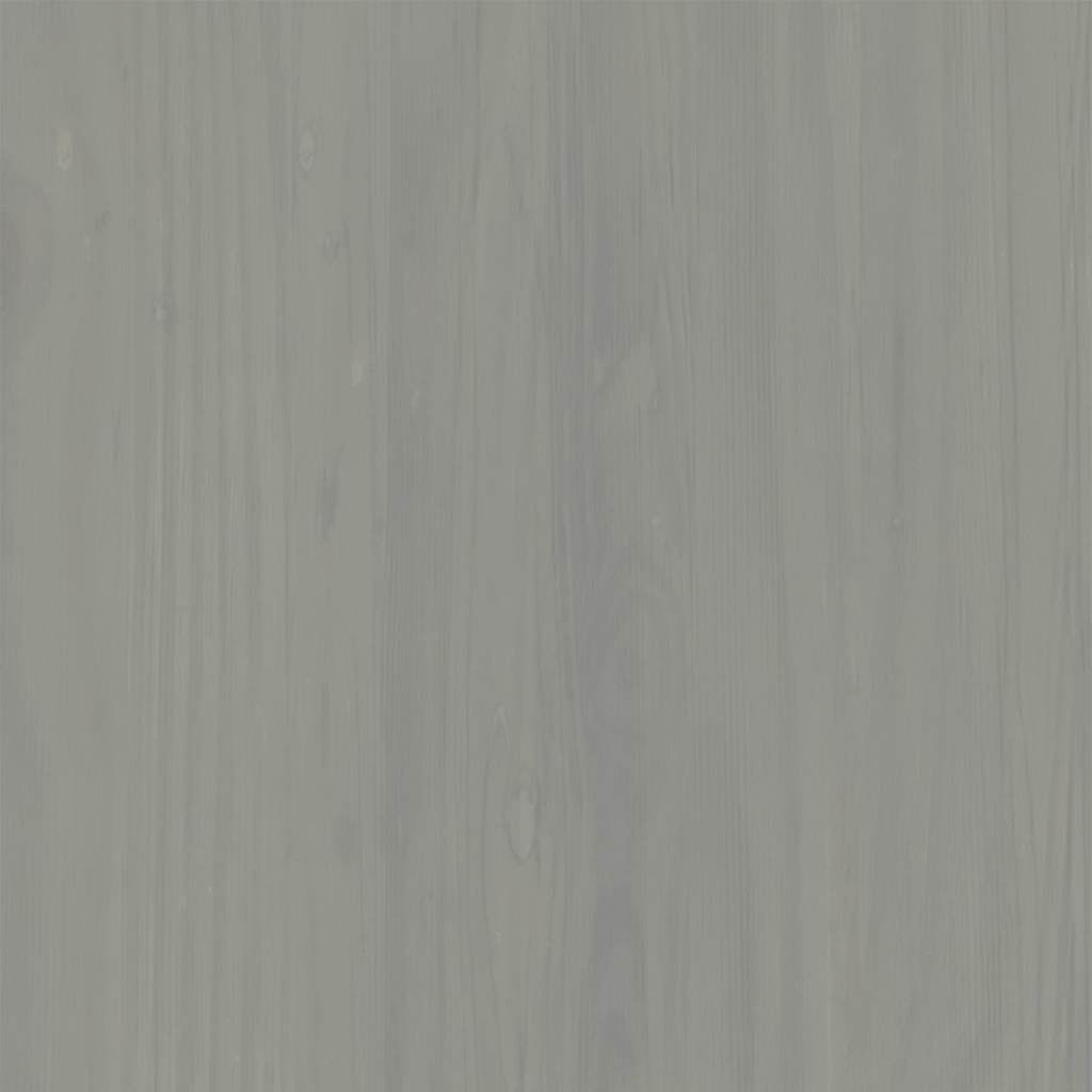 Regal za knjige VIGO sivi 85 x 35 x 170 cm od masivne borovine