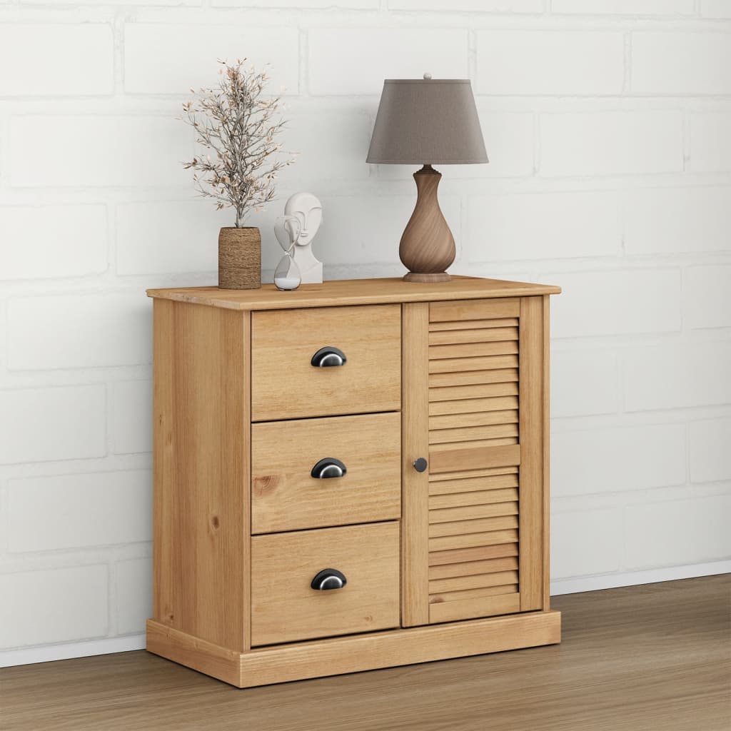 Komoda s ladicama VIGO 78 x 40 x 75 cm od masivne borovine
