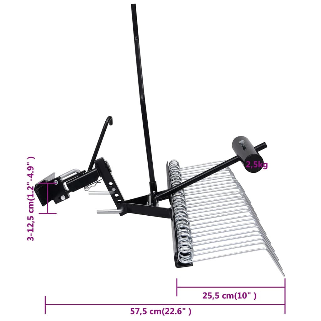 Prozračivač za kosilicu za vožnju 109 cm