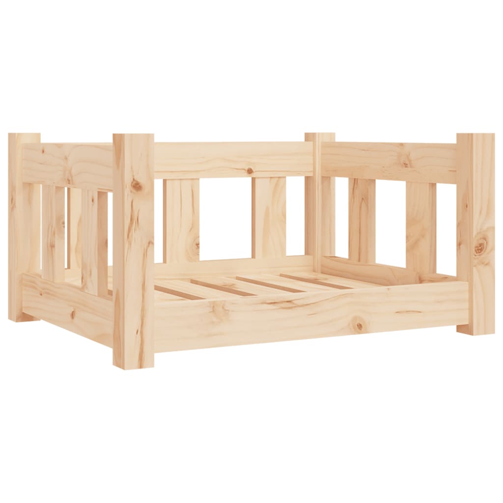 Krevet za pse 55,5 x 45,5 x 28 cm od masivne borovine