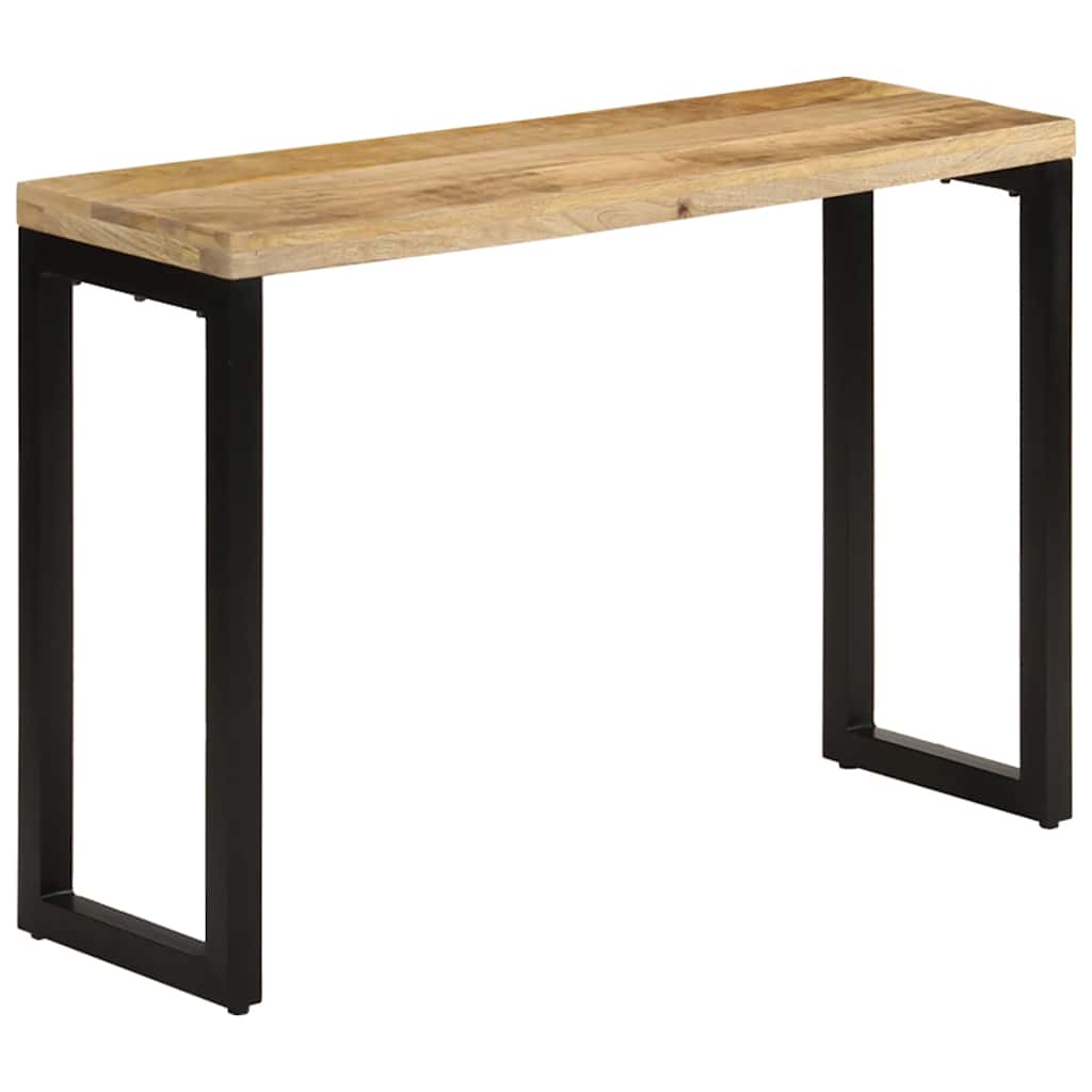 Konzolni stol 110 x 35 x 76 cm od masivnog grubog drva manga