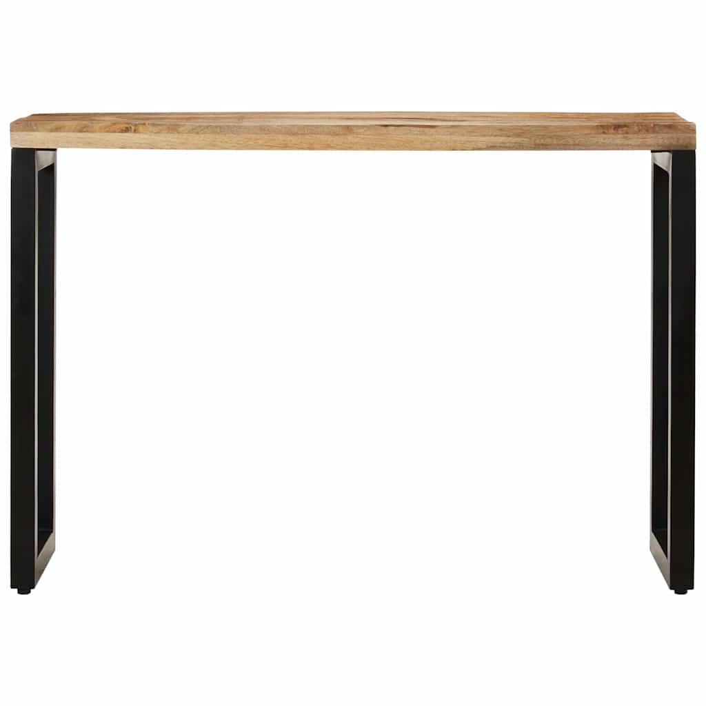 Konzolni stol 110 x 35 x 76 cm od masivnog grubog drva manga