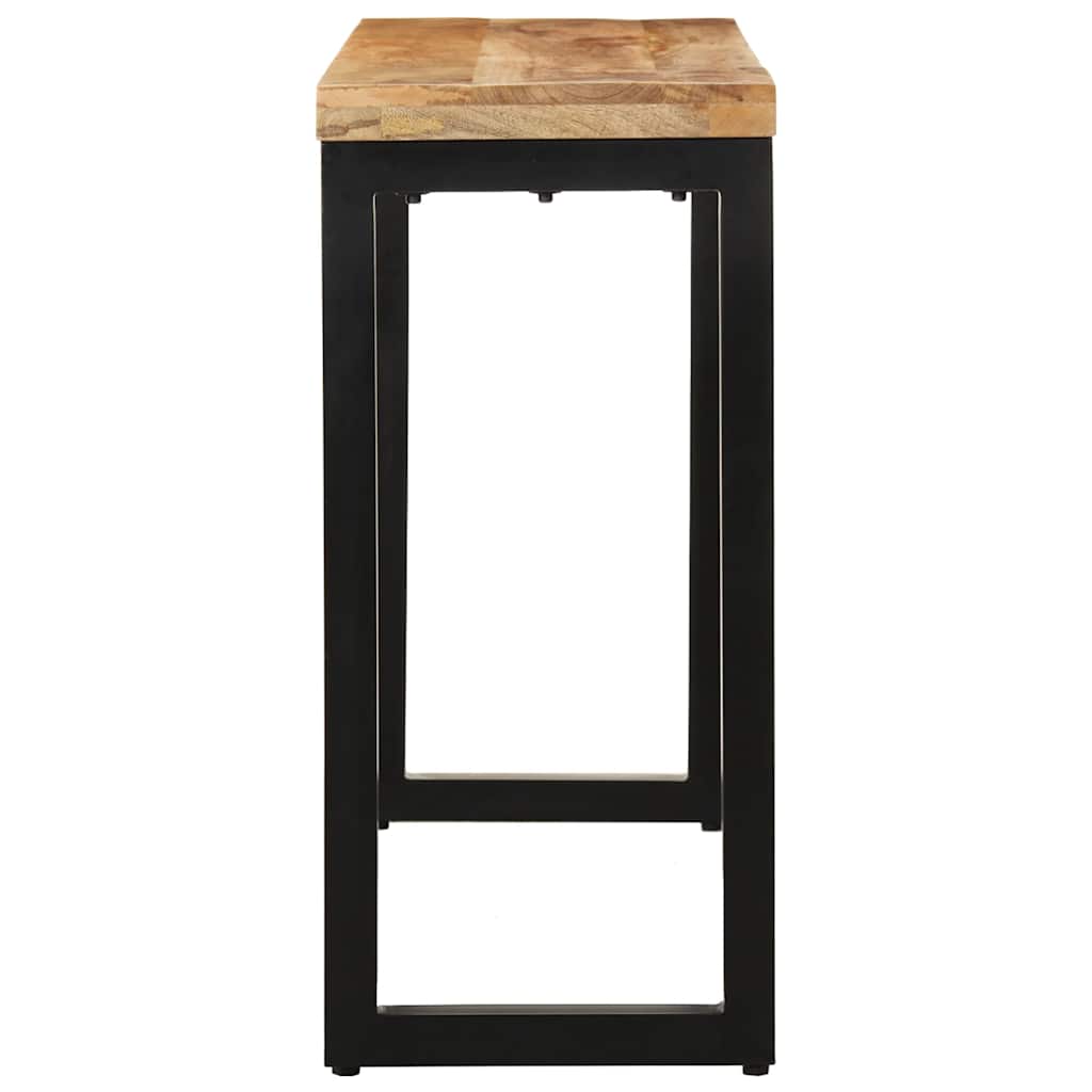 Konzolni stol 110 x 35 x 76 cm od masivnog grubog drva manga