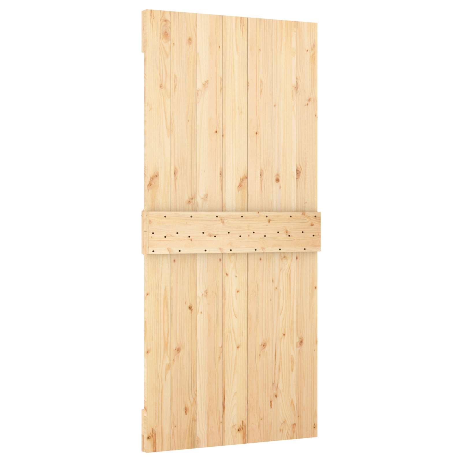 Vrata NARVIK Prirodna 95 x 210 cm Čvrsta borovina
