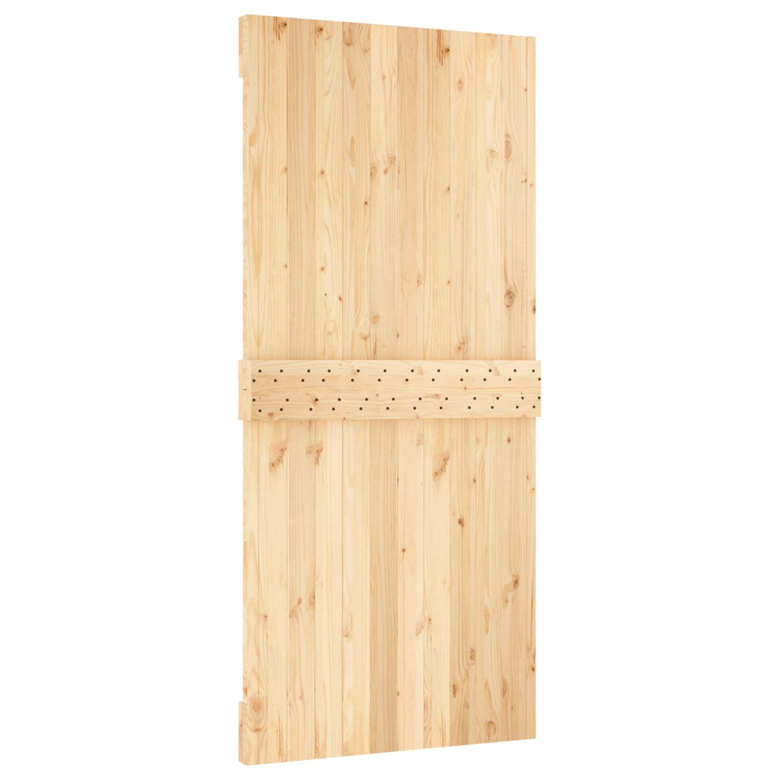 Vrata NARVIK Prirodna 95 x 210 cm Čvrsta borovina