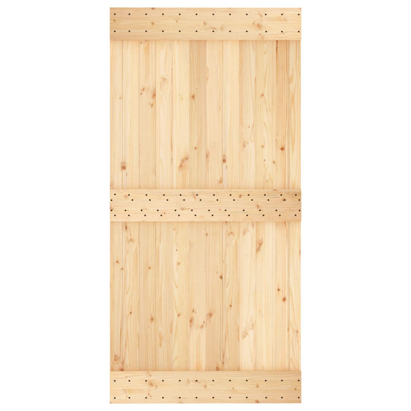 Vrata NARVIK Prirodna 100 x 210 cm Čvrsta borovina