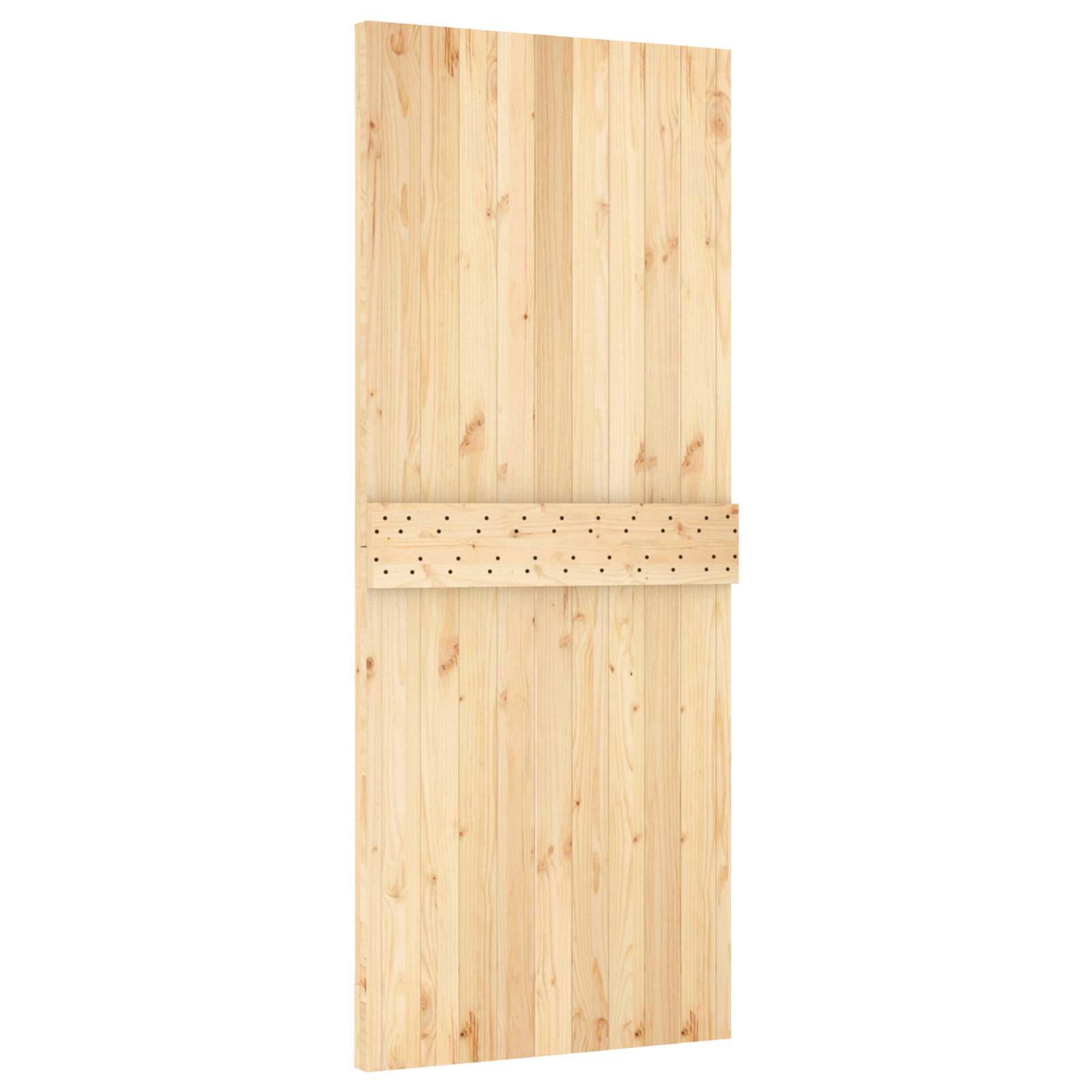 Vrata NARVIK Prirodna 85 x 210 cm Čvrsta borovina