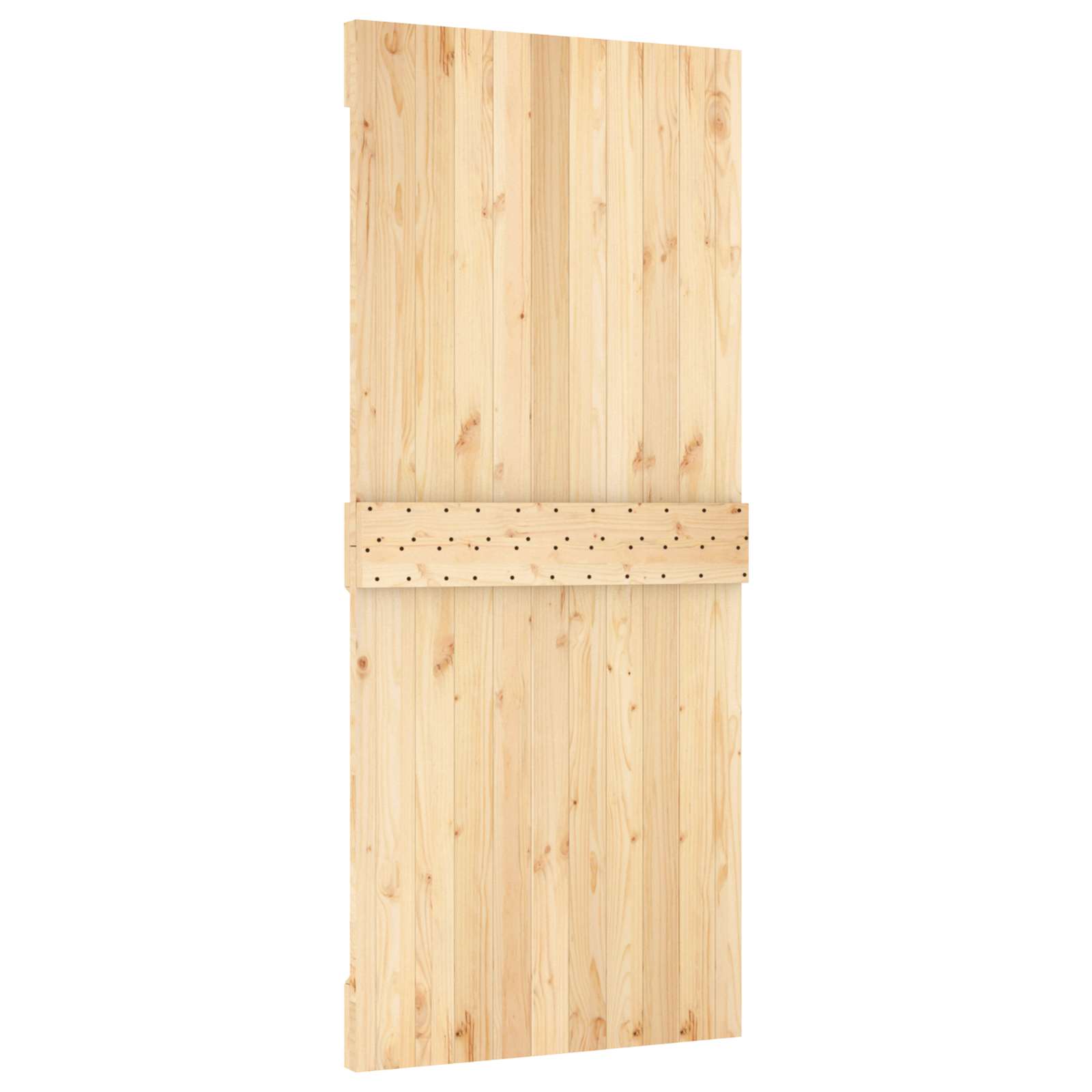 Vrata NARVIK Prirodna 90 x 210 cm Čvrsta borovina