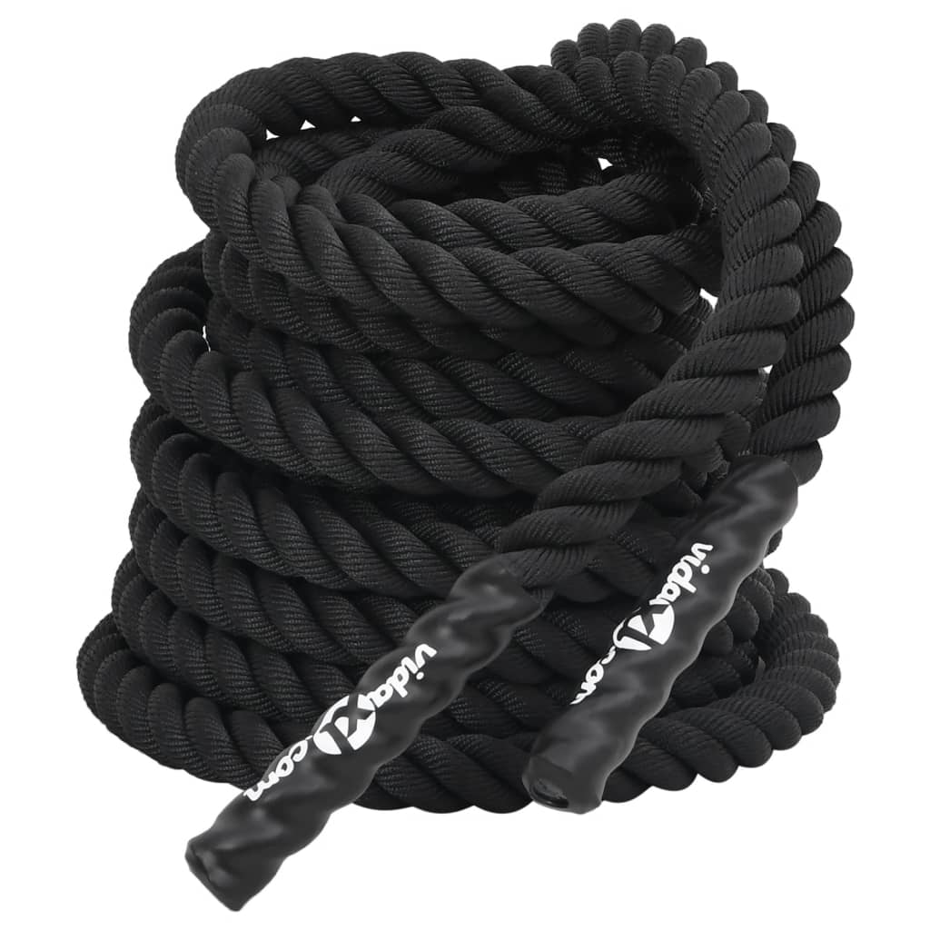 Borbeno uže crno 15 m 11 kg poliester