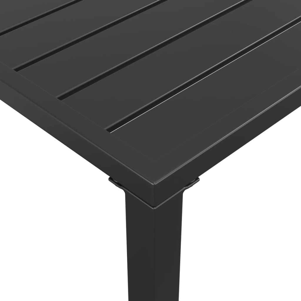 Vrtni blagovaonski stol antracit 110 x 54 x 70 cm čelični