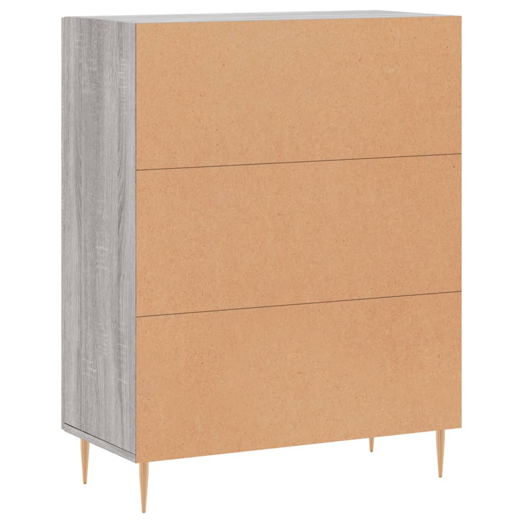 Komoda boja hrasta sonome 69,5 x 34 x 90 cm konstruirano drvo