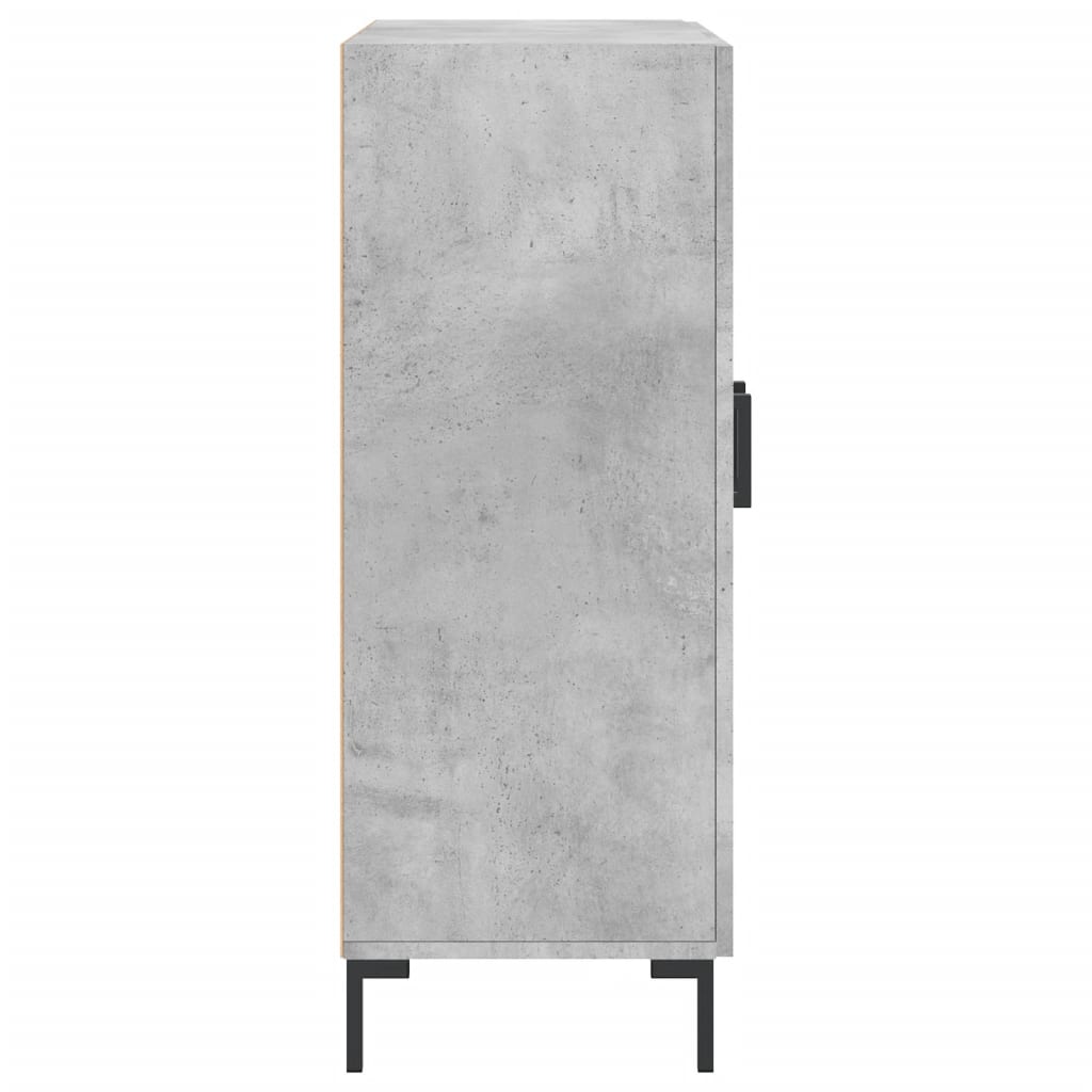 Komoda siva boja betona 69,5x34x90 cm od konstruiranog drva