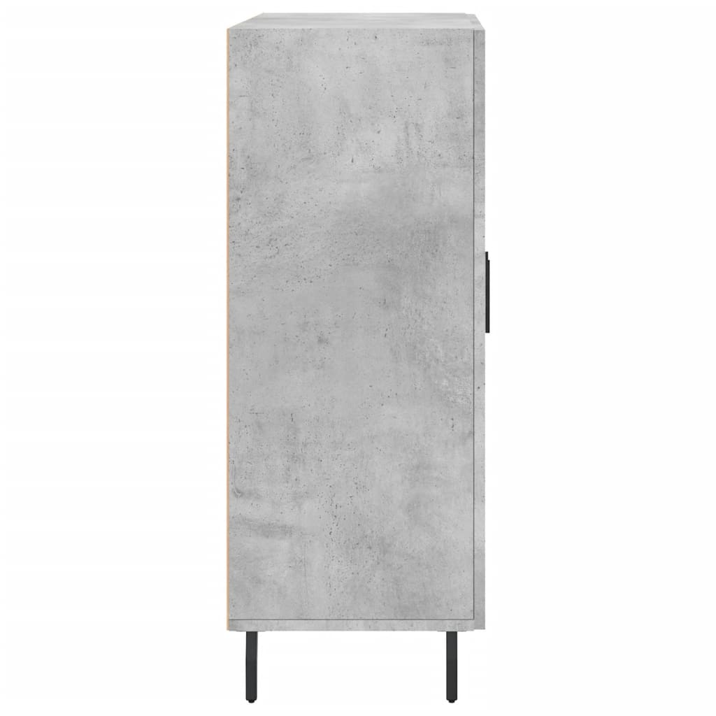 Komoda siva boja betona 69,5x34x90 cm od konstruiranog drva