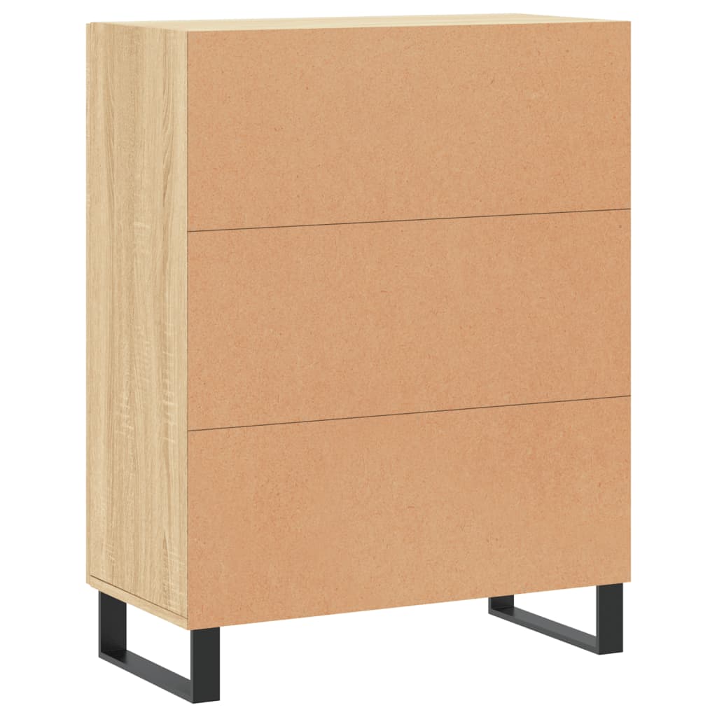 Komoda boja hrasta sonome 69,5x34x90 cm od konstruiranog drva