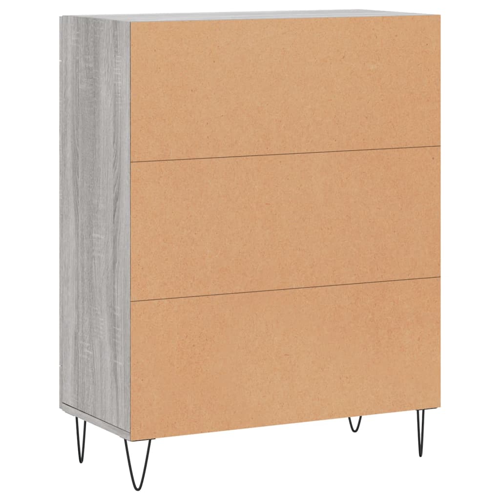 Komoda boja hrasta sonome 69,5 x 34 x 90 cm konstruirano drvo