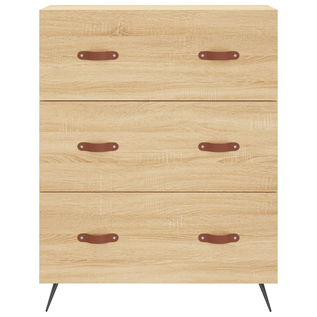 Komoda boja hrasta sonome 69,5 x 34 x 90 cm konstruirano drvo